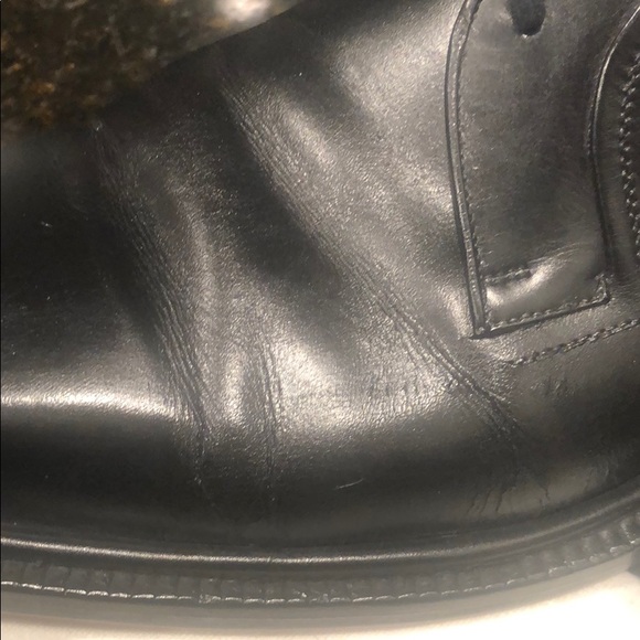 Near perfect men’s black dress shoe, New $575! - Picture 5 of 8